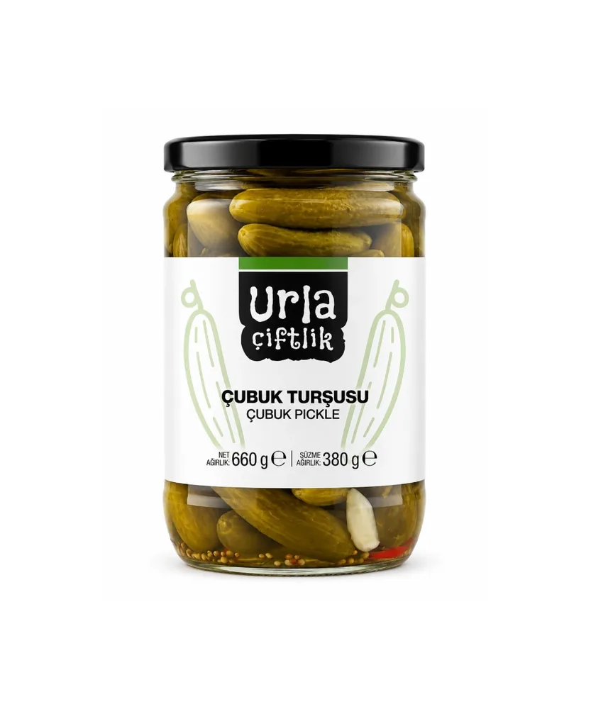 Urla Çiftlik Ev Yapımı Çubuk Turşusu (660 g)