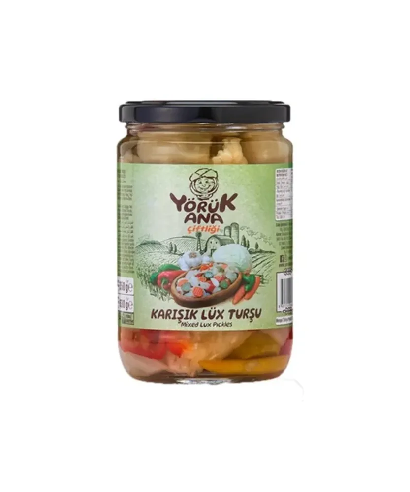 Yörük Ana Çiftliği Karışık Lüks Turşu (630 g)