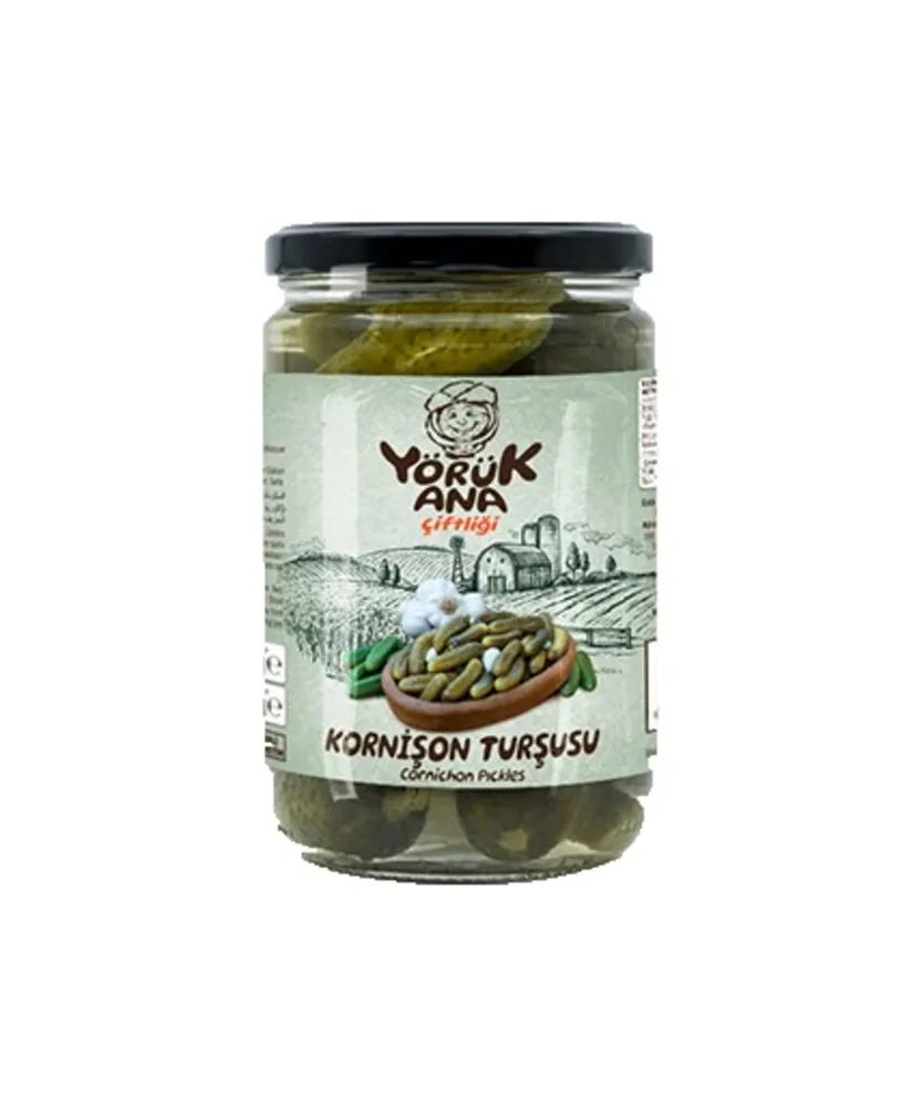Yörük Ana Çiftliği Kornişon Turşu (625 g)