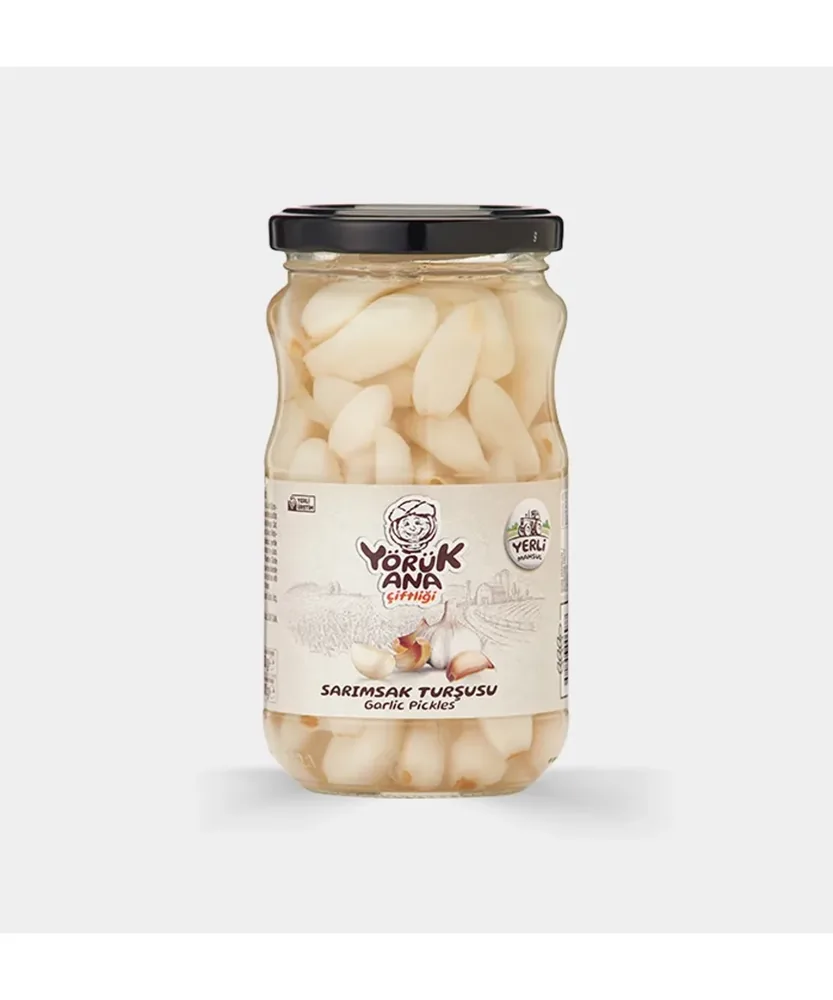Yörük Ana Çiftliği Sarımsak Turşusu (340 g)